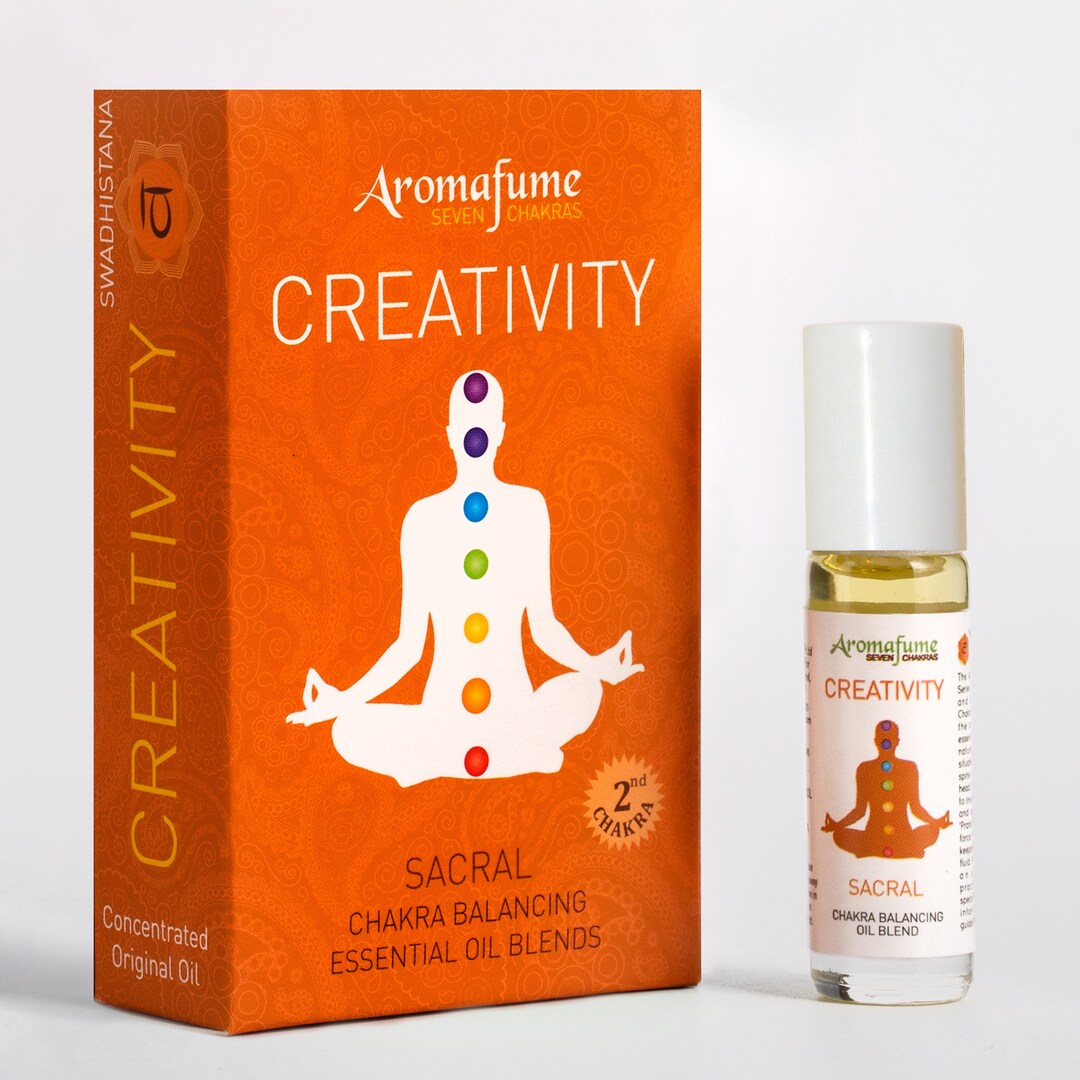 Sacral Chakra swadhistana Essential Oil Rollon Blend Aromatherapy