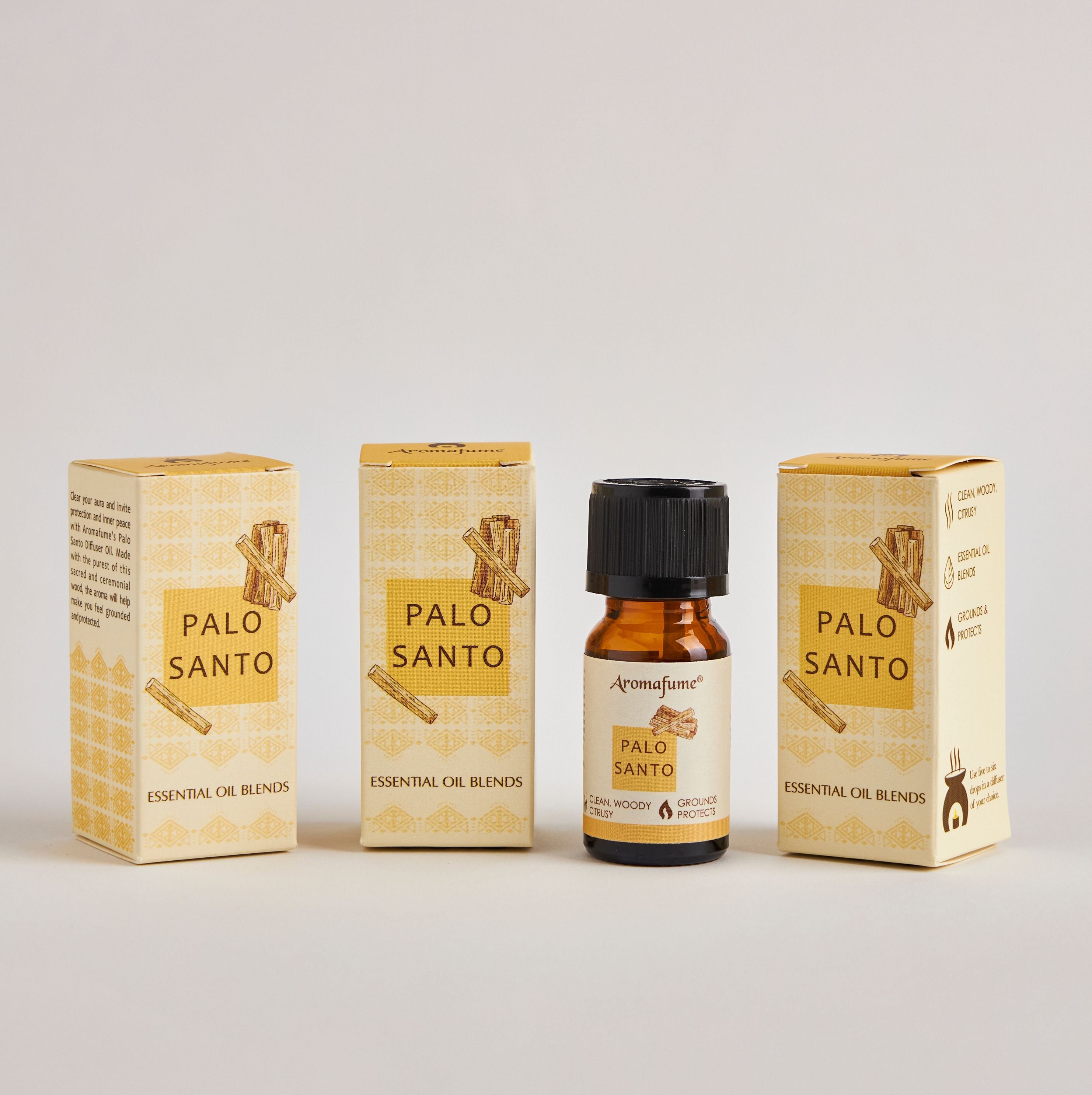 Palo Santo Essential Oil Blend Woody & Citrusy Scent Ethically Sourced Palo  Santo Non-toxic, Sustainable 3 Bottles of 10 Ml 