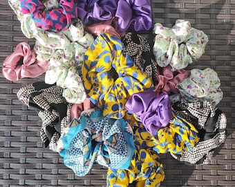 Hair tie/scrunchie/hair elastic/zero waste beauty/hair scrunchie/fabric elastic