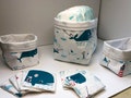 Storage baskets and matching wipes\/ in batch or unit\/ bathroom storage basket\/ baby wipes\/ Christmas gift