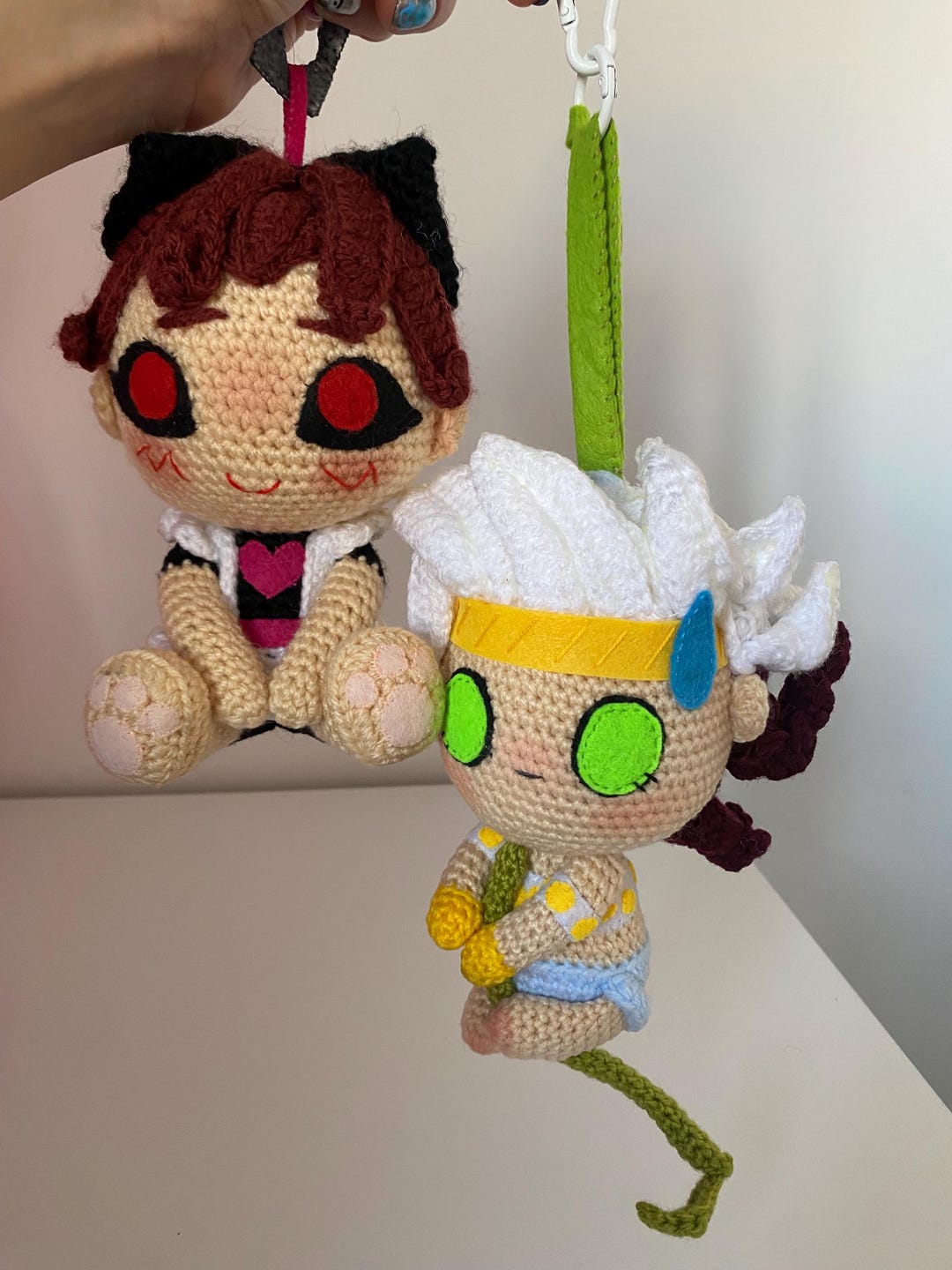 Gambit Keychain Marvel Rivals Marvel Rivals Inspired Gambit and Rogue Plush/key Chain/crochet Gambit ...