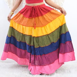 multi coloured festival dress Festive Orange Multicolor Print Dress  SheLikesBVI.com