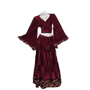 two piece dresses winter formal Wine Dress two piece ball gown