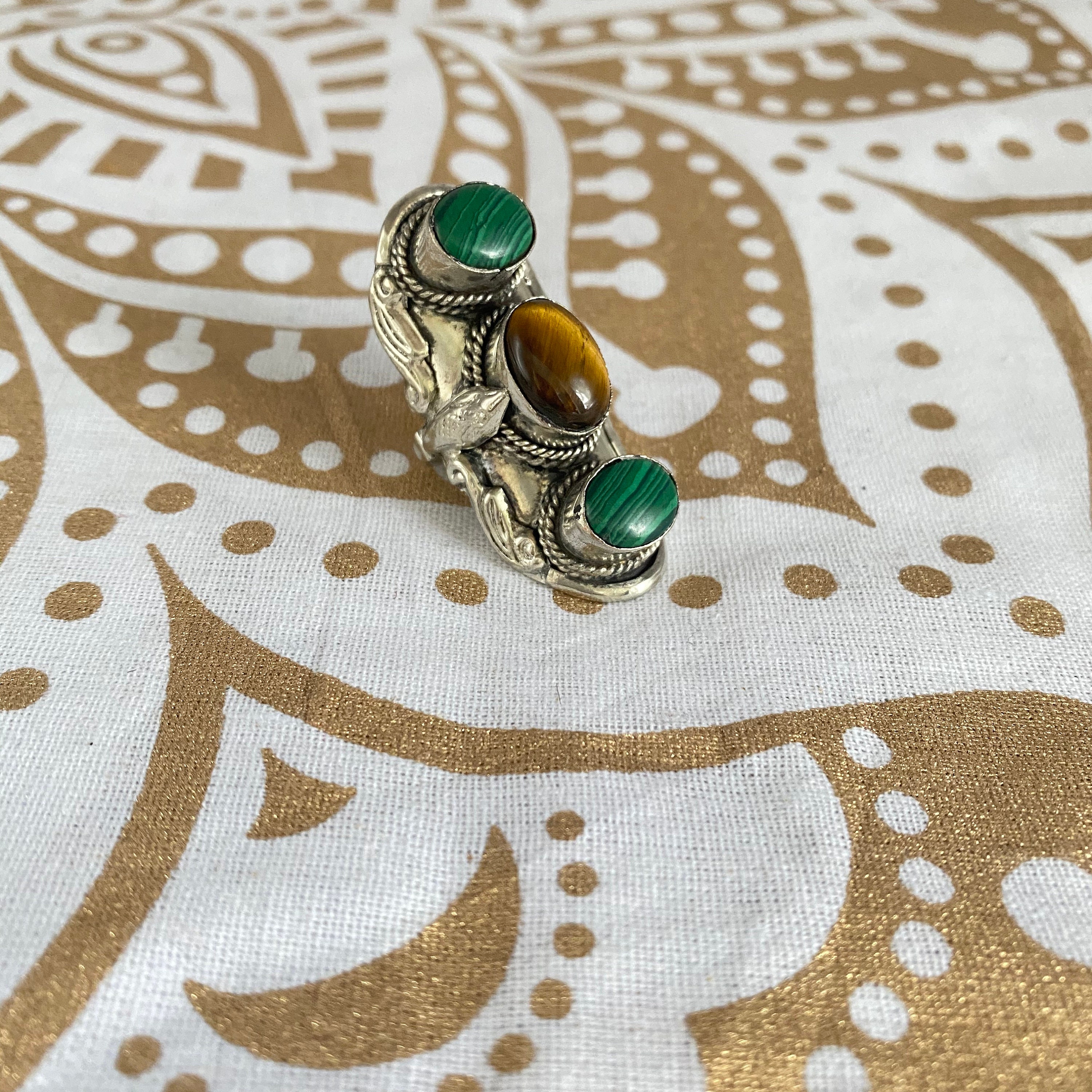 Simple Boho Ring Handmade Gemstone Rings, Boho Rings, Statement Rings, Natural Gemstone ...