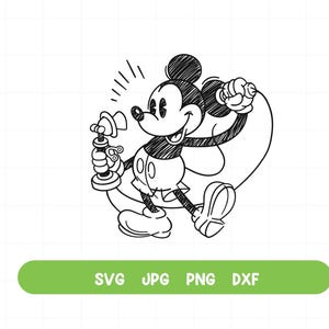 Desenho clássico do Mickey Minnie PNG Clipart, Mickey Minnie Hand Draw Pencil Style Black And White Mouse, Mickey clássico retrô, uso comercial