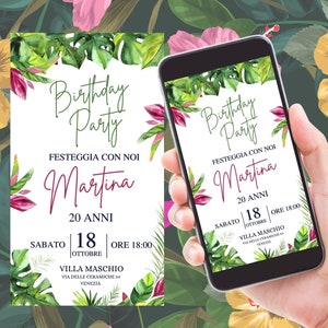 Video Invito digitale | Invito 18 anni | Invito compleanno elegante | Invito Festa Oro | Invito compleanno | WHATSAPP invito