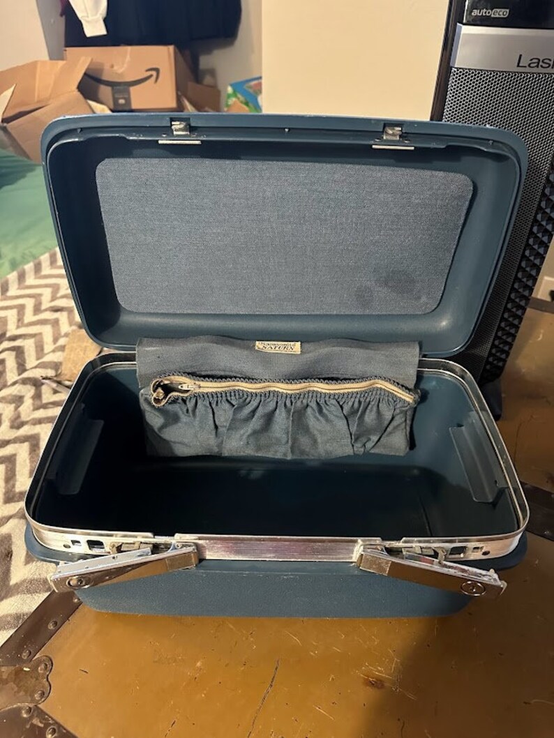 Vintage Samsonite 1950's Saturn Train Case Etsy