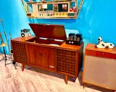 MCM vintage retro stereo console Zenith tube working radio Bluetooth tube amp with options