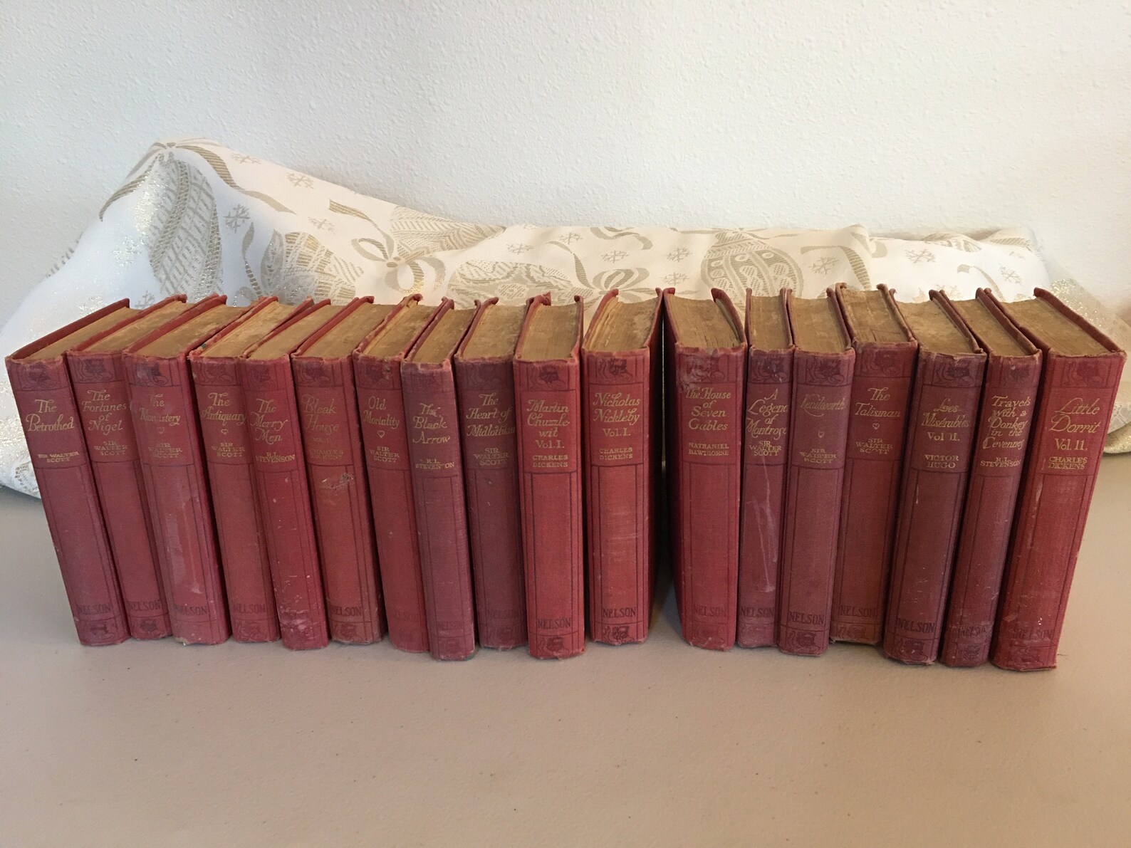 Vintage Nelson's Classics Books set of 18 Etsy