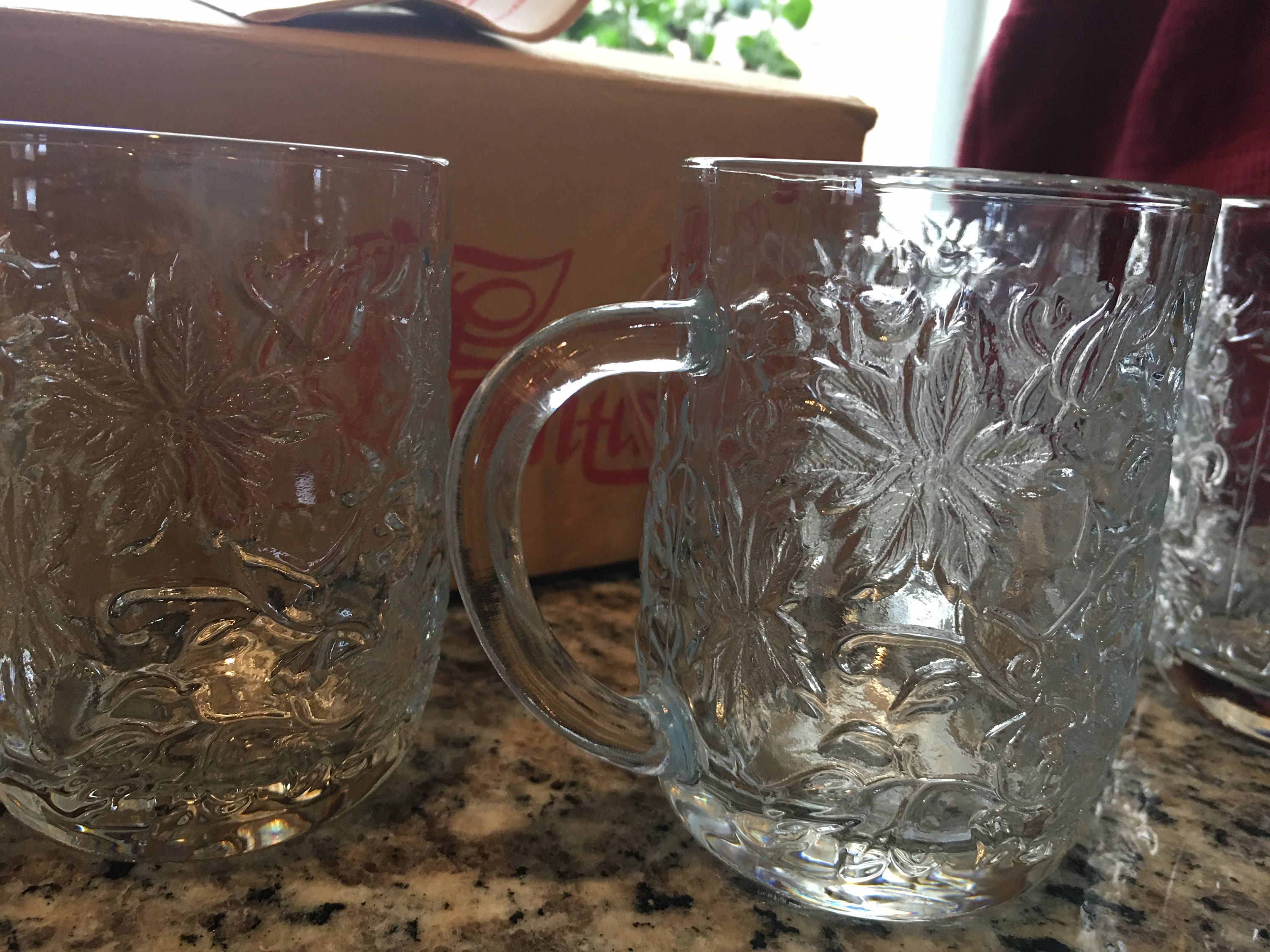 Vintage Princess House Crystal Fantasia Mugs set of 4 NEW Etsy