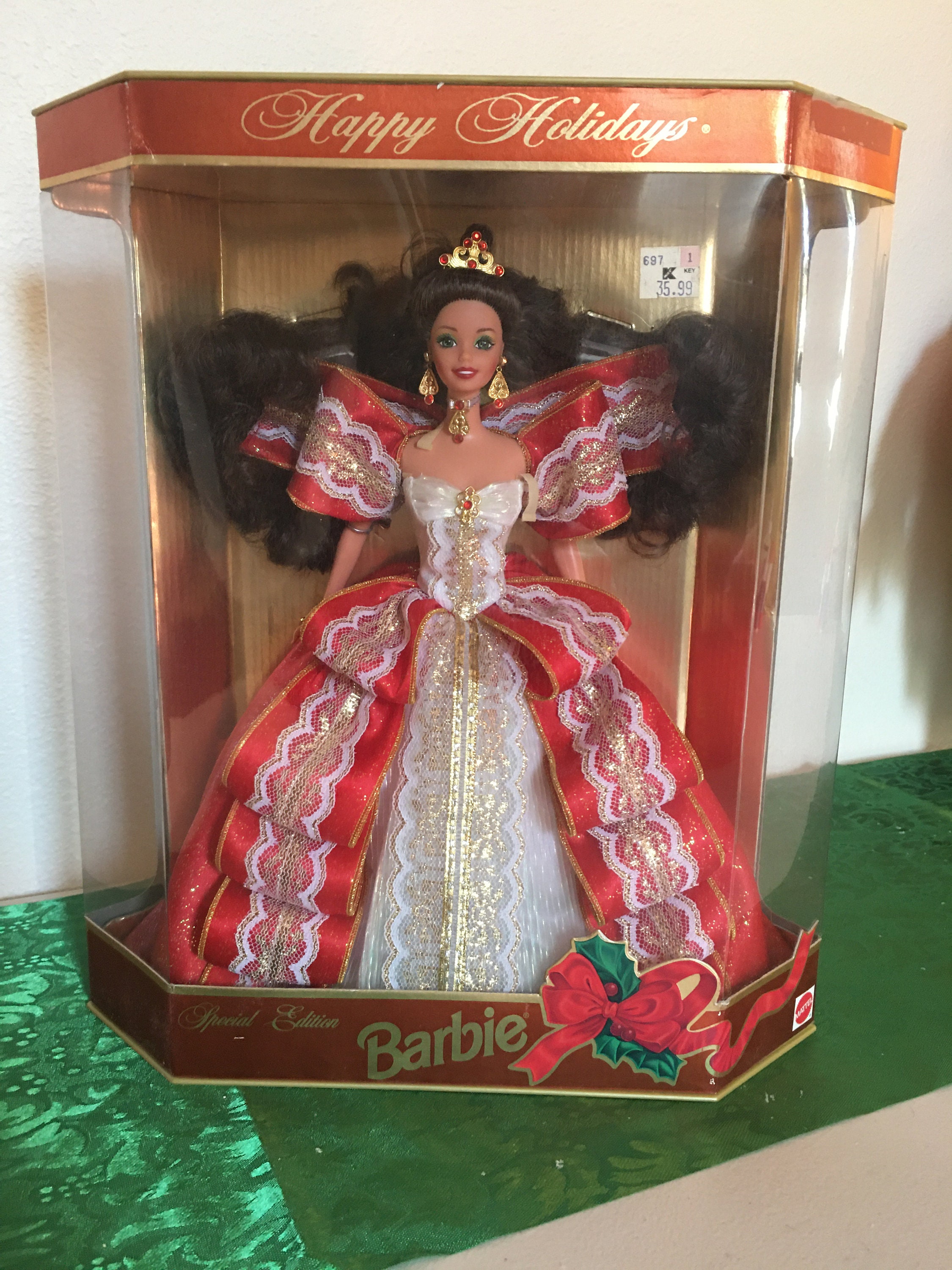 1997 Happy Holidays Special Edition Barbie | Etsy