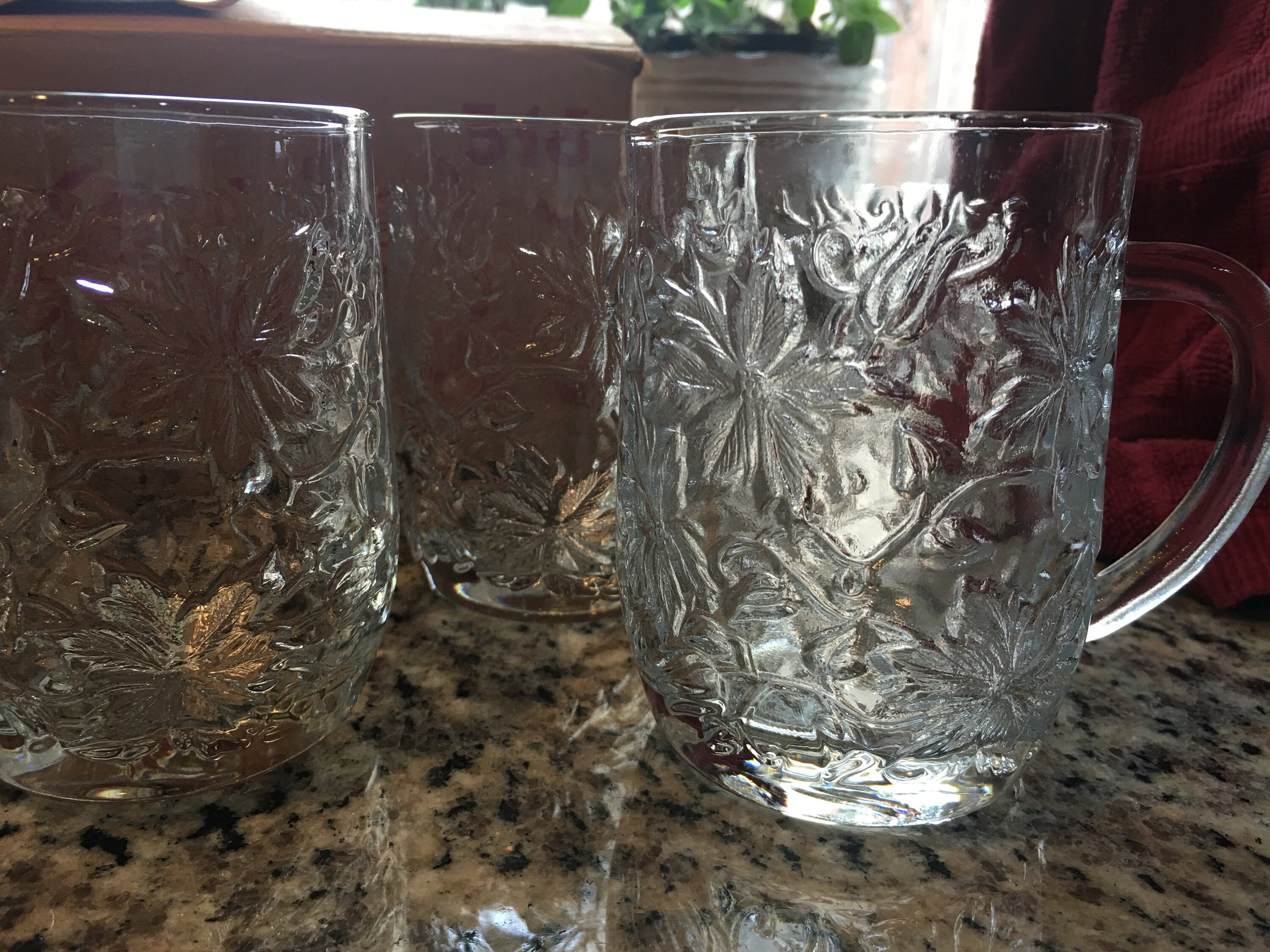 Vintage Princess House Crystal Fantasia Mugs set of 4 NEW Etsy