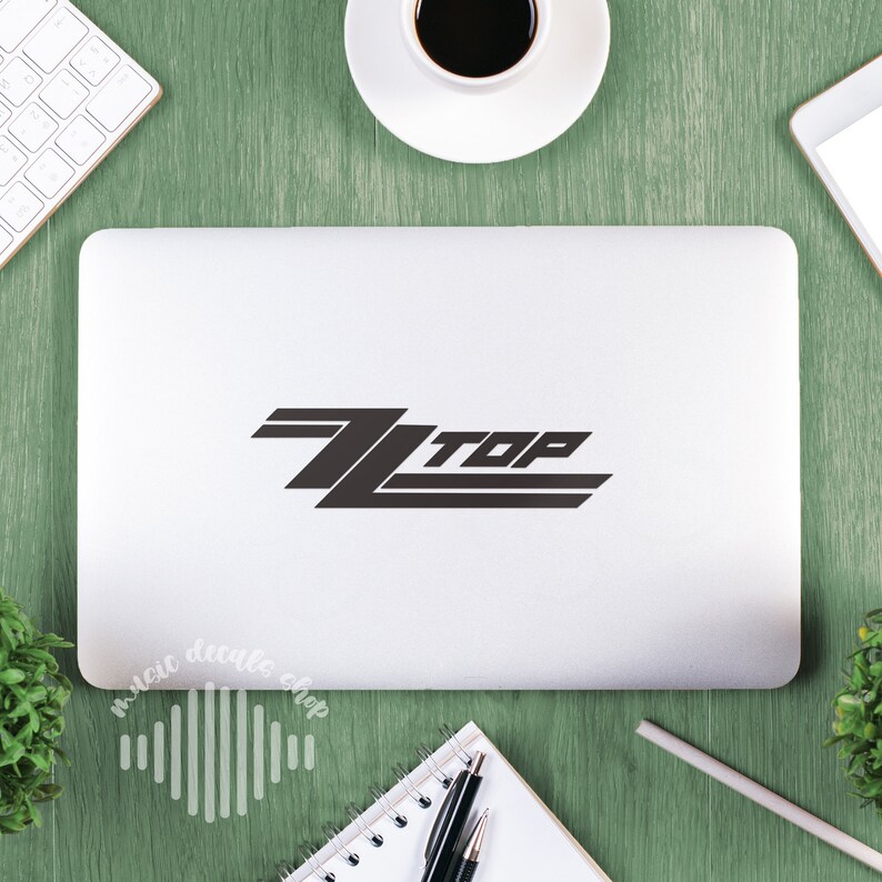 Zz Top Laptop Or Car Decal / Vinyl Sticker Inspired By Zz Top Etsy