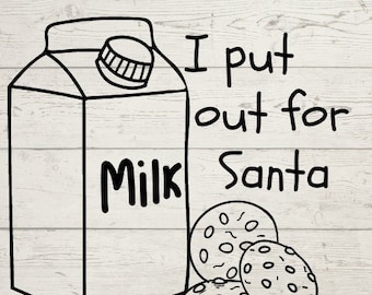 Naughty Christmas SVG, png, pdf - Put Out For Santa svg - Funny Adult Christmas