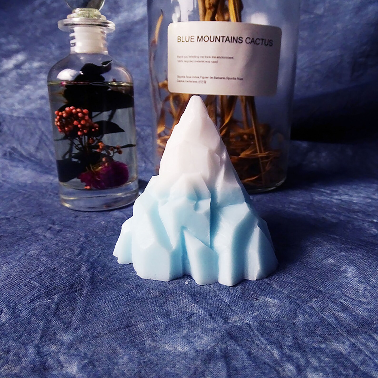 Iceberg Silicone Mold Geometric Shape Mold Aromatherapy Etsy