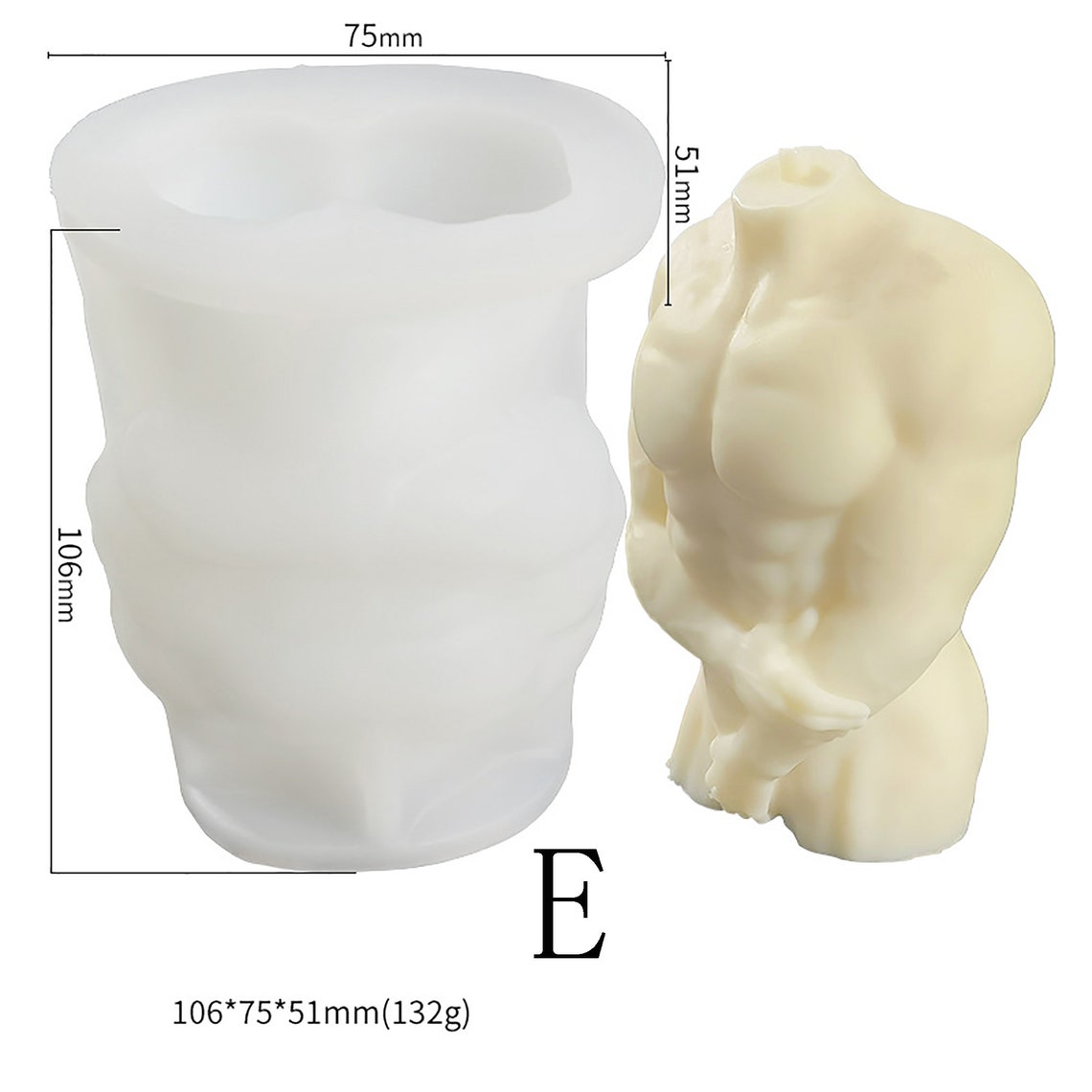 Human Body Silicone Molds Sexy Male And Female Silicone Etsy