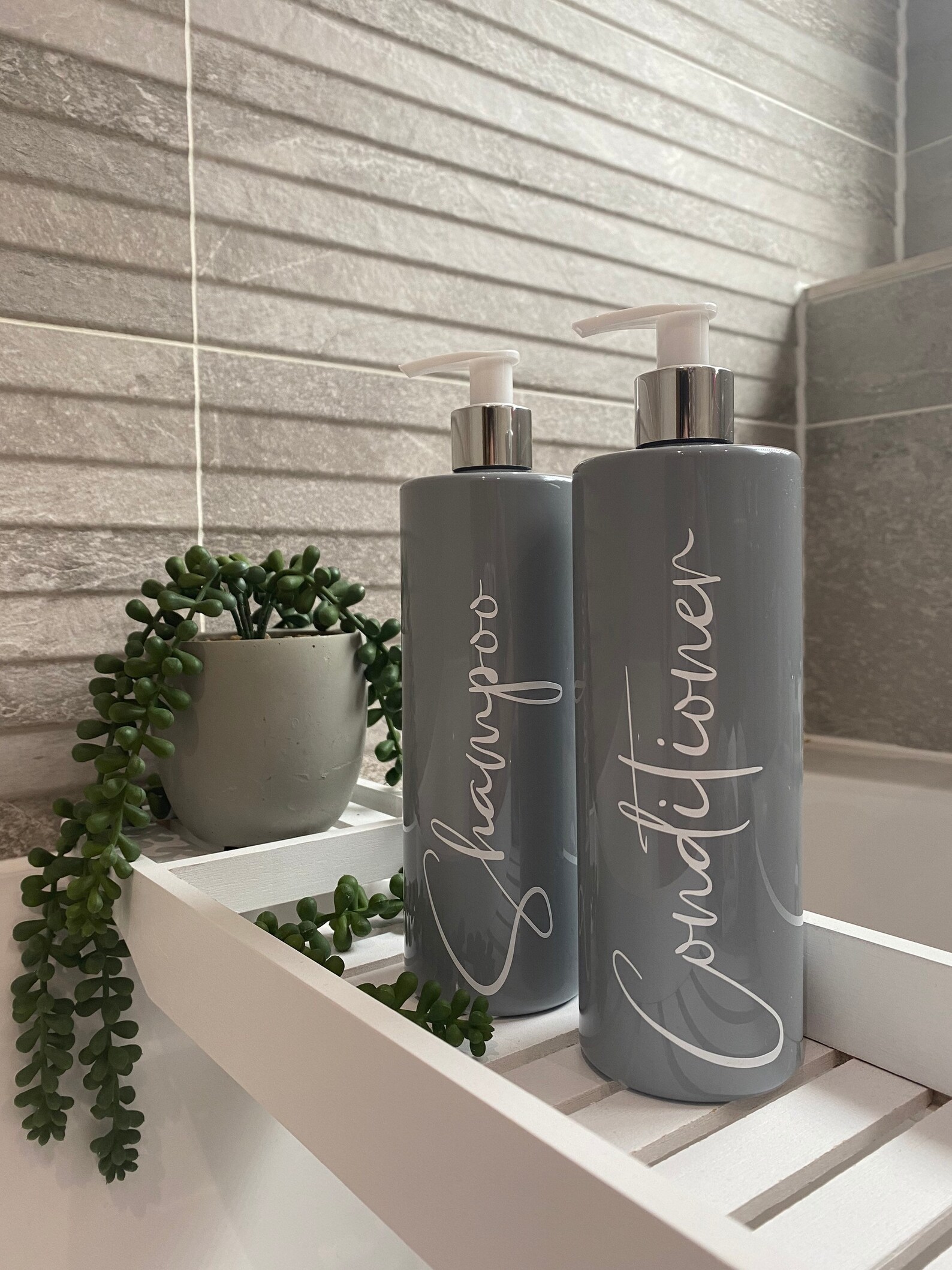 Mrs Hinch Inspired Bathroom Bottle Dispensers 500ml Etsy