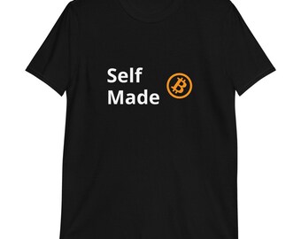 Zelfgemaakt Bitcoin T-shirt