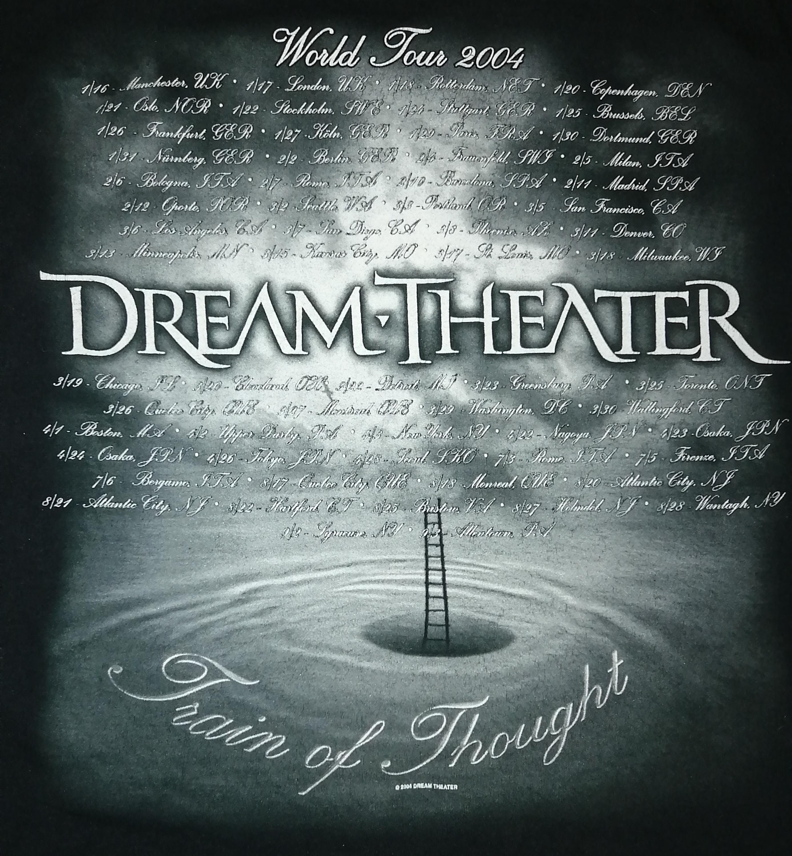 Train Thought Dream of 0 Theater Tour - | Of DREAM THEATER World