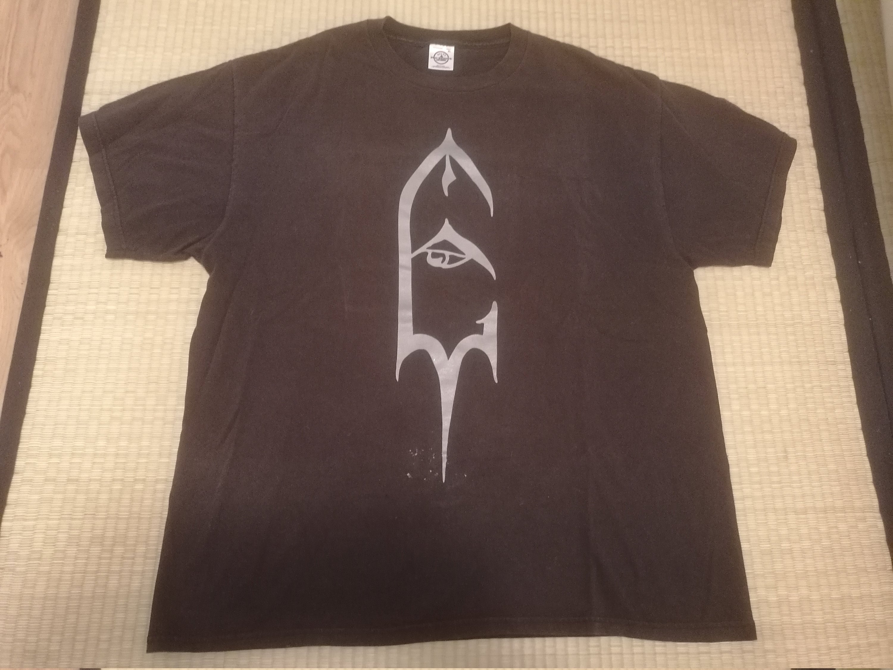 T-shirt Vintage SATYRICON 'Rebel Extravaganza' 1999 - Taille L - Black Metal - Occasion Très Bon état