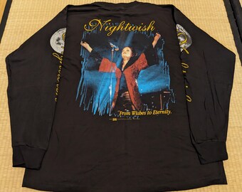 Nightwish ロンt made in england 2001 NIGHTWISH From Wishes to Eternity LS 2001 Epica Within Temptation