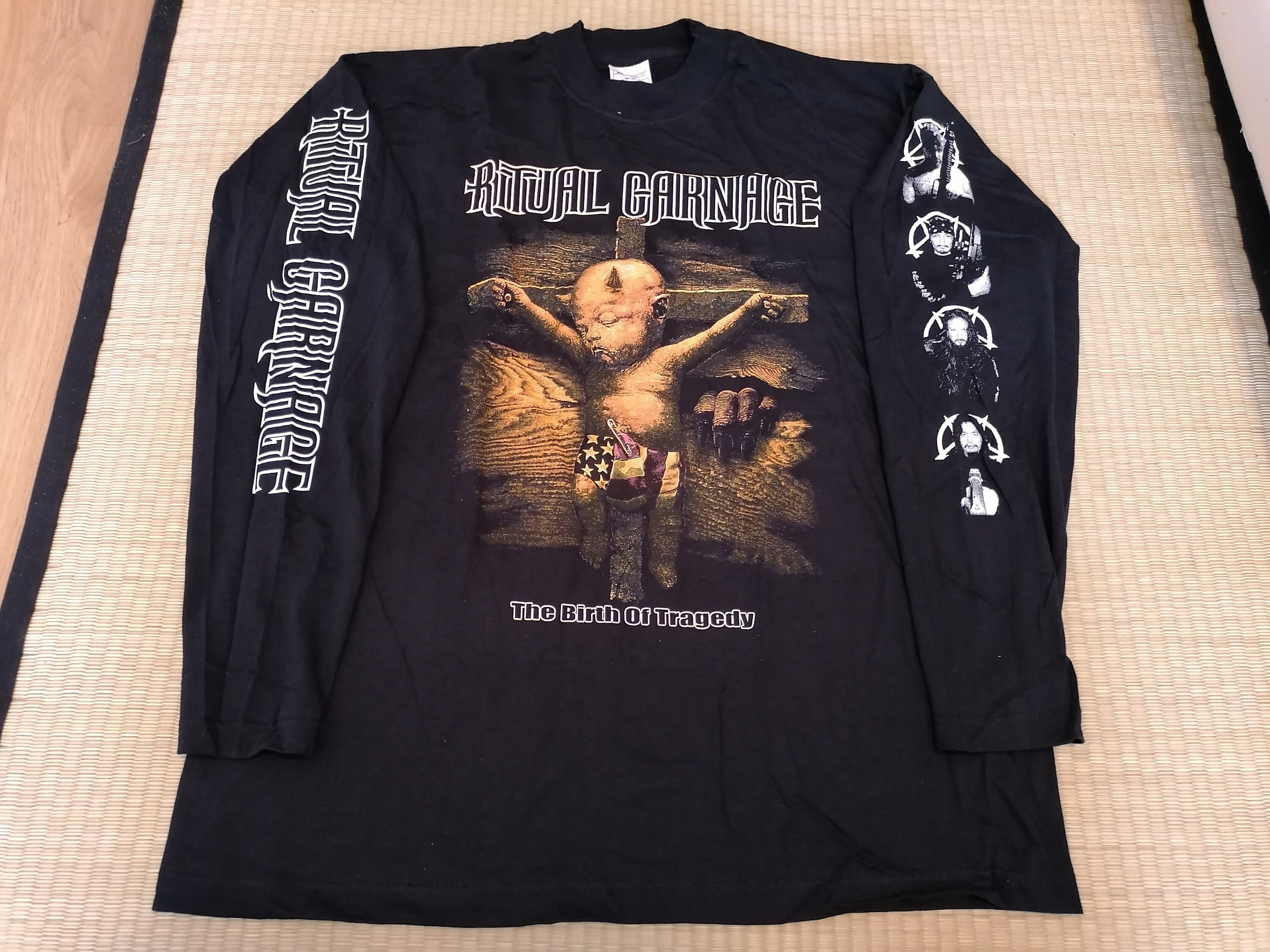 RITUAL CARNAGE Birth of Tragedy LS 2002 Morbid Saint Sodom Exodus Testament Dark Angel Defleshed Slayer Konkhra Carnal Forge Witchery