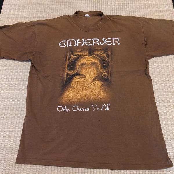 EINHERJER Odin Owns Ye All Tour TS 1998 Thyrfing Bathory Manegarm Mithotyn Enslaved Falkenbach Moonsorrow Amorphis Borknagar Kampfar Helheim