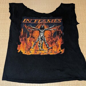 IN FLAMES Clayman Tanktop 2000 Children Bodom Dark Tranquillity Arch Enemy Nevermore Opeth Kataklysm Trivium Soilwork Amon Amarth Amorphis