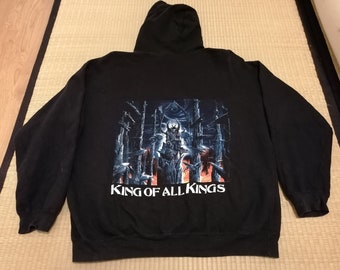 HATE ETERNAL King of All Kings Hoodie 2002 Immolation Morbid Angel Krisiun Rebaelliun Suffocation Nile Broken Hope Decapitated Vader
