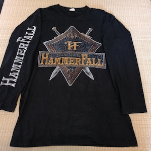 HAMMERFALL The Templar World Crusade 1998 LS Stratovarius Iron Maiden Helloween Judas Priest Metal Church Accept Blind Guardian Rhapsody image 1