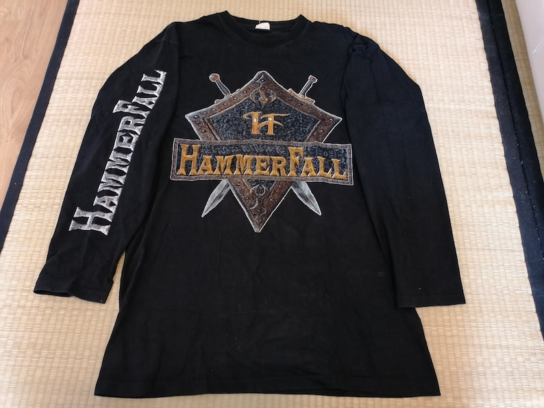 HAMMERFALL The Templar World Crusade 1998 LS Stratovarius Iron Maiden Helloween Judas Priest Metal Church Accept Blind Guardian Rhapsody image 1