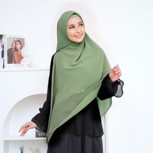 YASMINA Instant Hijab, 22 Colors Premium Ceruti Babydoll Khimar Hijab