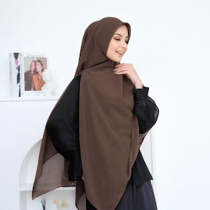 YASMINA Instant Hijab, 21 Colors Premium Ceruti Babydoll Khimar Hijab