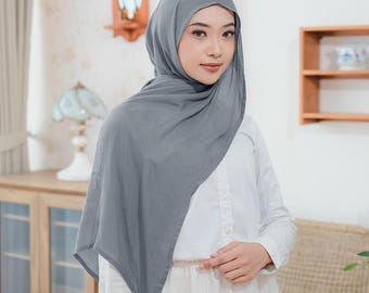 LANA Scarf, 13 colors Bamboo Viscose Highlight Hijab Shawl, Shayla, Headscarf, Head Wrap, Head Cover