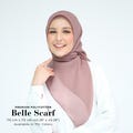 BELLE Scarf: 70 Colors Premium Polycotton Square Hijab Headscarf product logo