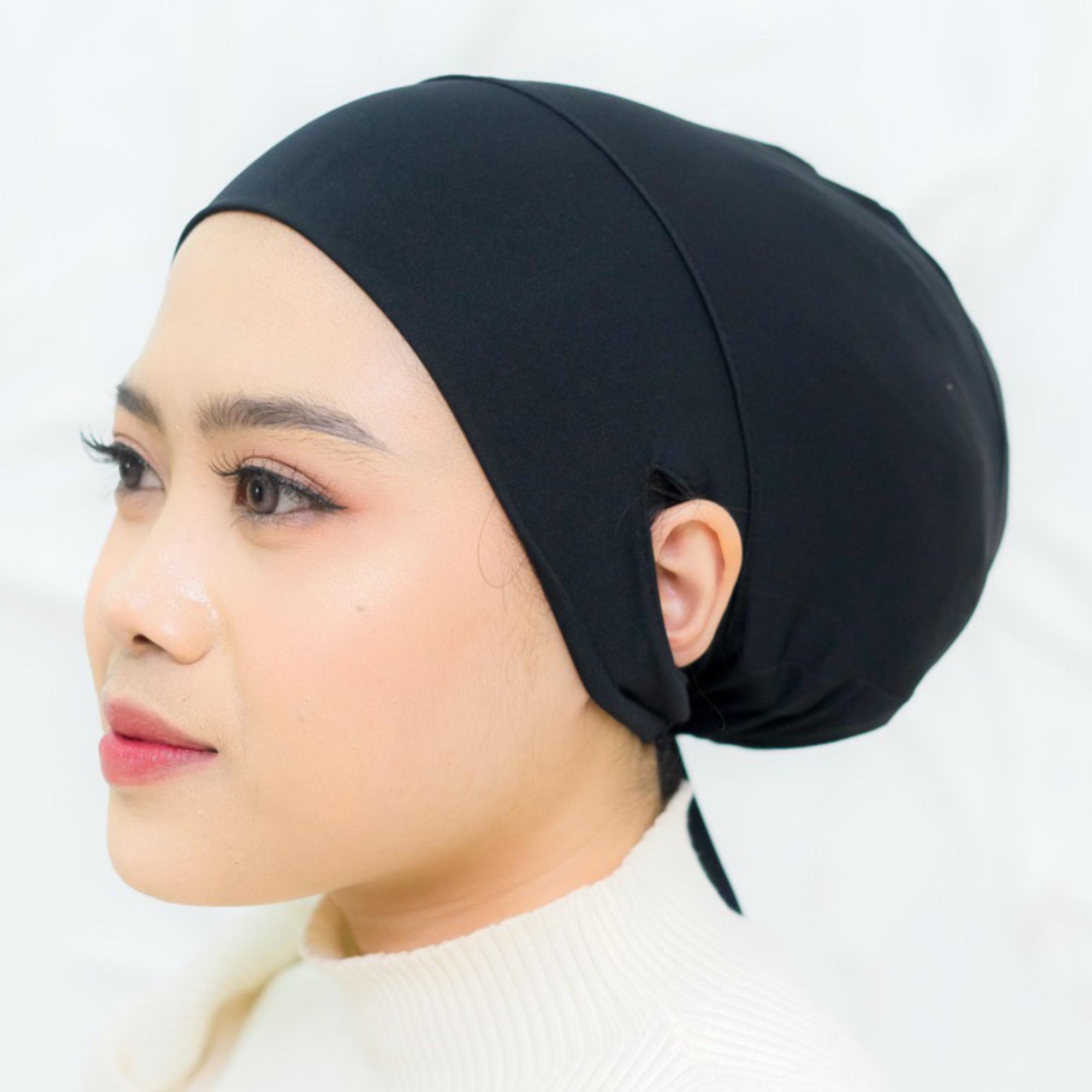 hijab bun cap