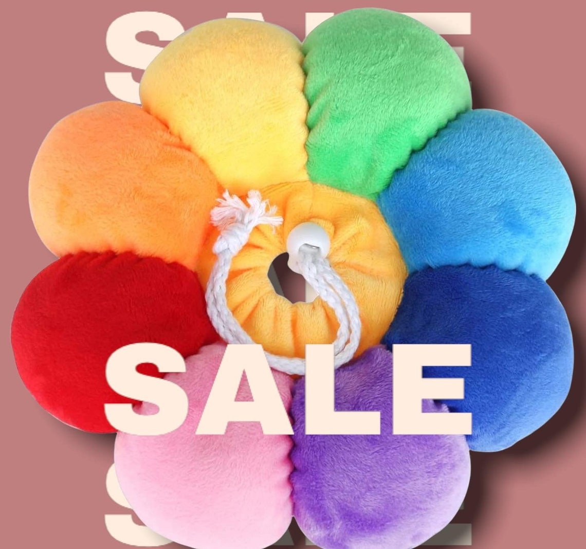 Rainbow Flower Recovery Collar/ecollar/ Elizabethan Collar Etsy