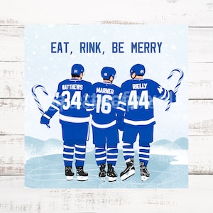 Toronto Maple Leafs biglietto di auguri natalizio