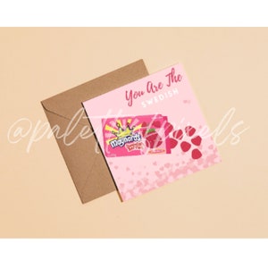 Bonbons Suédois Berry Pun Carte Mignonne Saint Valentin