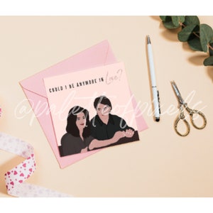 Carte pour la Saint-Valentin, Chandler et Monica Friends, série télévisée