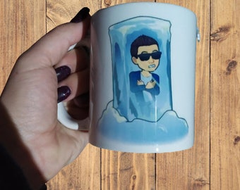 Custom Bitmoji Mug, Peronalized Mug, Christmas Gift, 11oz mug, Sublimation, Photo Mug, Ceramic Mug