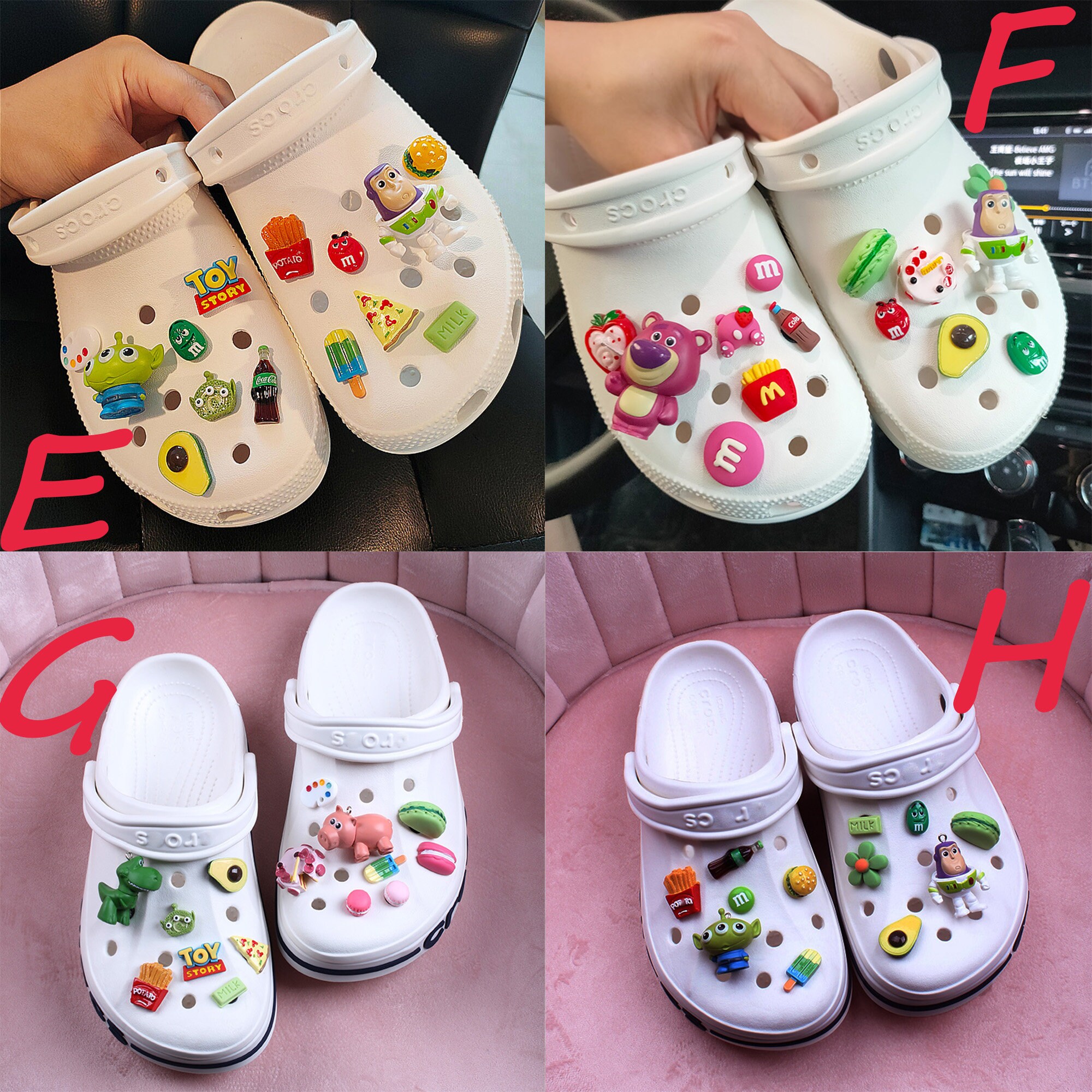 Crocs charm set Shoe Charms resin Shoe Charms3D bear shoes Etsy