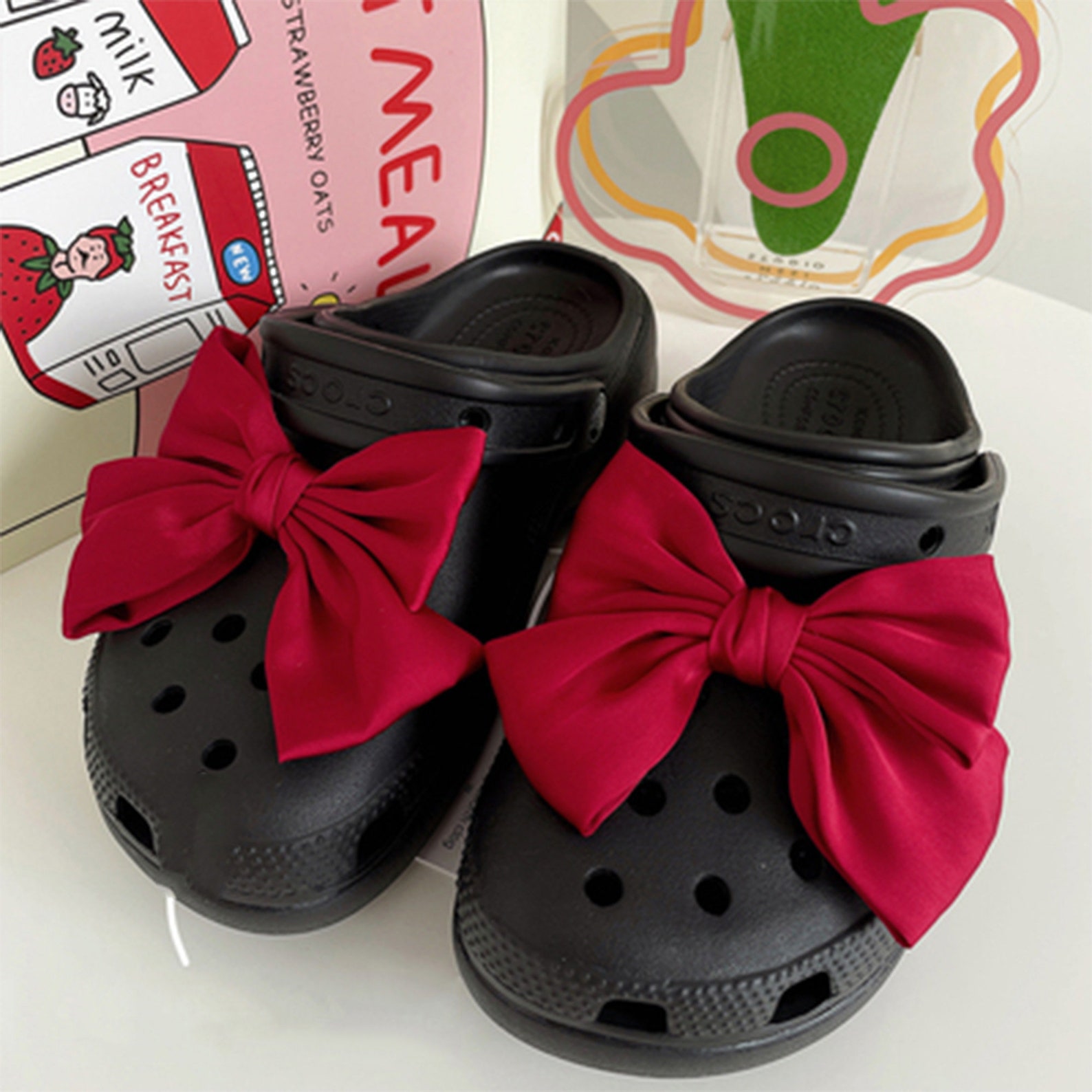 Crocs Charms bowknot Crocs Charms decoration DIY ornaments Etsy