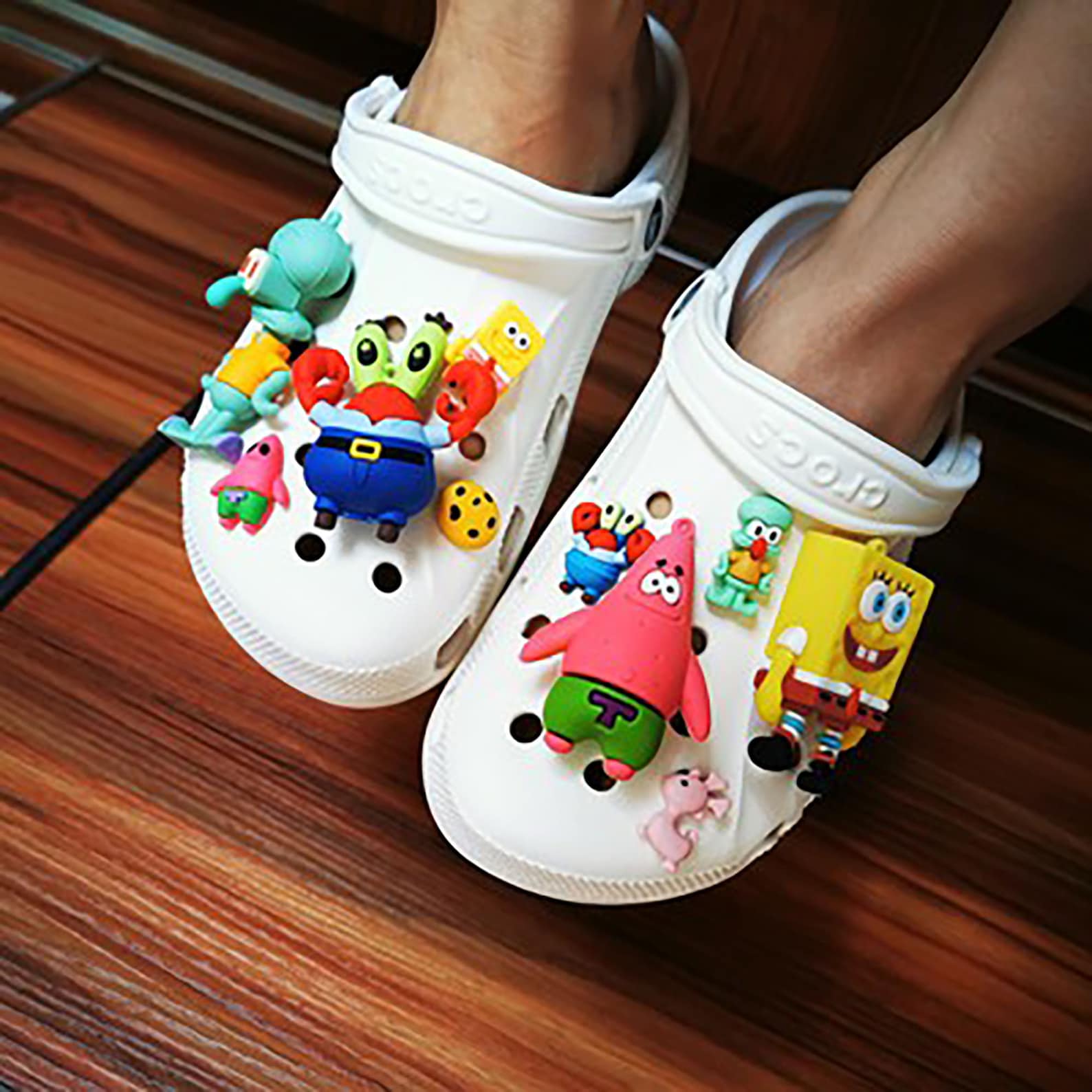 SpongeBob crocs charms shoes charm set crocs charms vendor Etsy