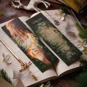 The Rowaelin bookmark | Throne of Glass | Aelin Galythinius and Rowan Whitethorn