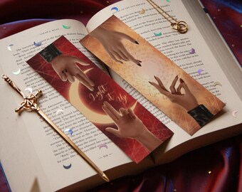 Light it up-bladwijzer | Crescent City Art - Sarah J Maas | Bryce en Danika