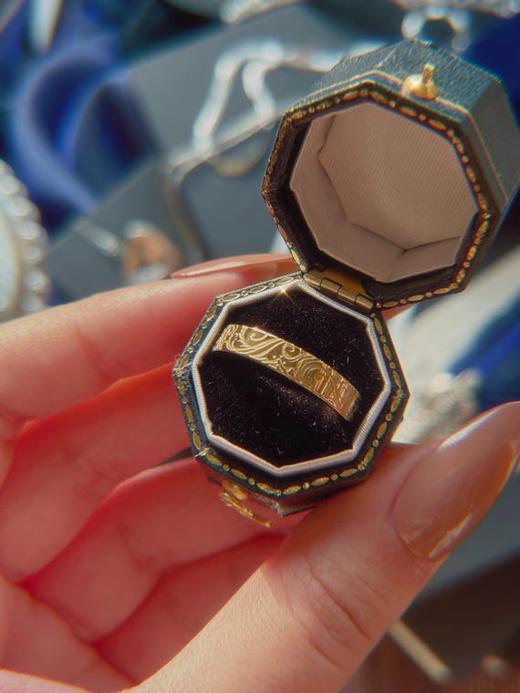 The Cursebreaker ACOTAR Ring: Night Court Jewelry, Celestial Fantasy inspired, 18k gold