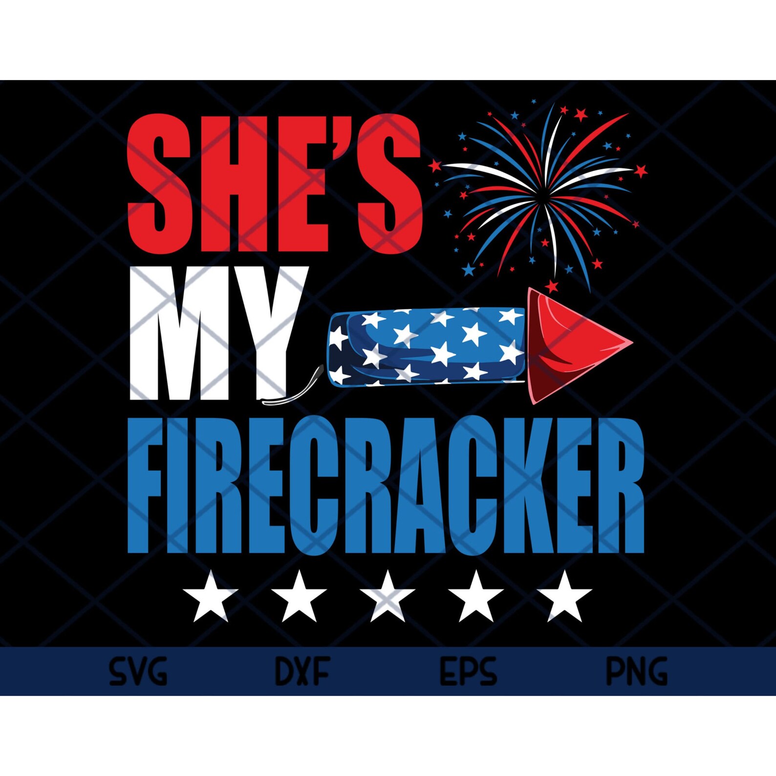 She's My Firecracker His And Hers 4th July Matching Etsy