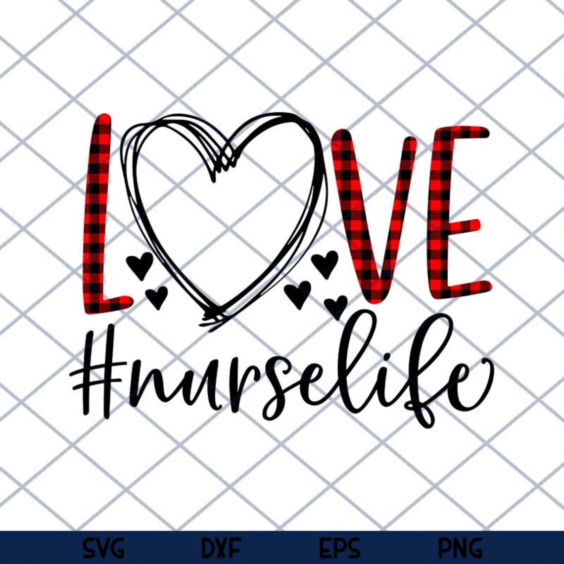 Download Love Nurse Life svg Love svg Nurse svg Nurse life svg | Etsy