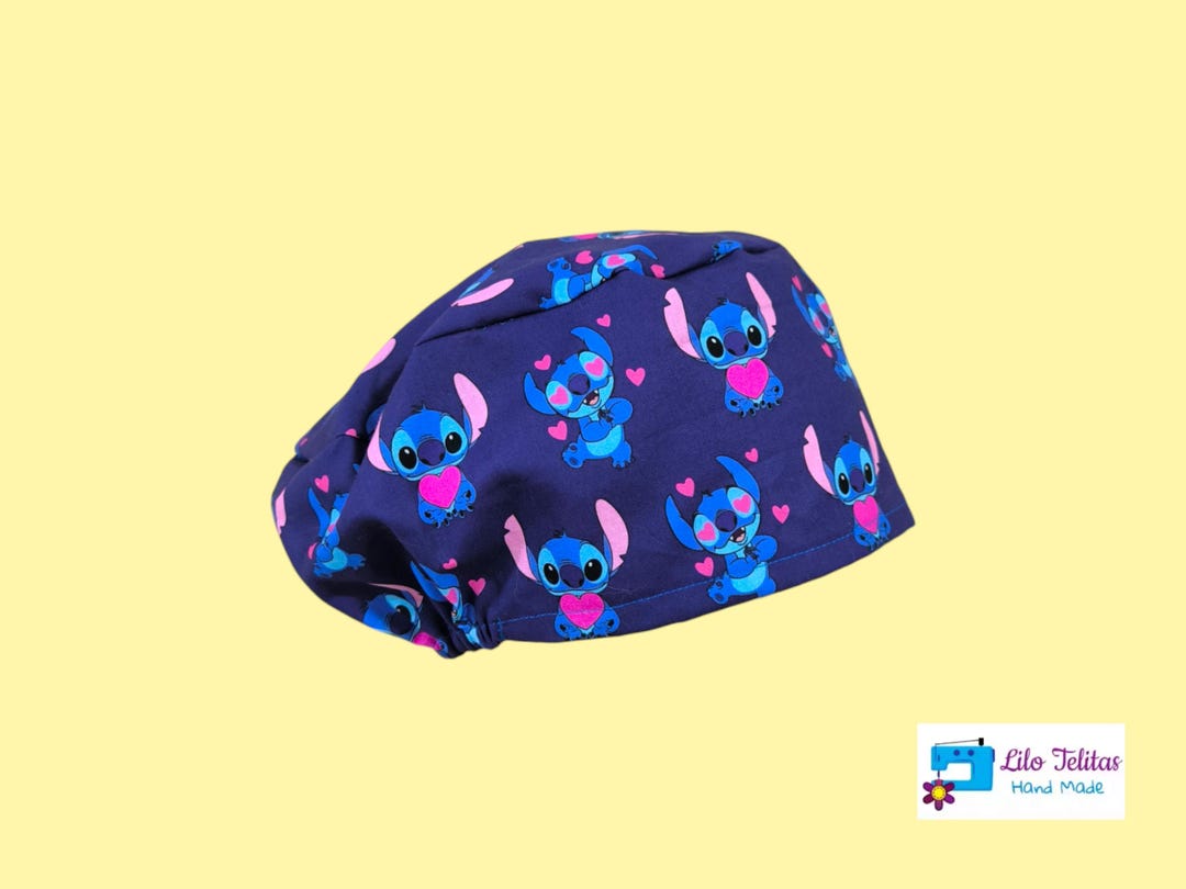 Gorro de quirófano stitch, gorro quirúrgico pelo largo, gorro
